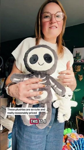 I couldn’t resist these – the cutest spooky plushies you’ll ever see