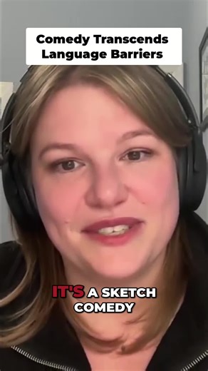 Bridging cultures with laughs! This sketch comedy show used live subtitles & physical humor to win over an English-speaking audience. Genius! #Comedy #SketchComedy #Culture #TikTokHumor #Global