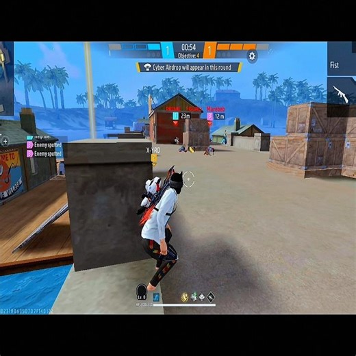 PrePlaned 1VS4 😱 I BET YOU CAN'T SEE EVER 😂 #freefire #presetalightmotionffmax