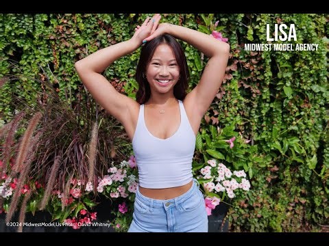 Lisa in Omaha - Photo Shoot Day - Midwest Model Agency