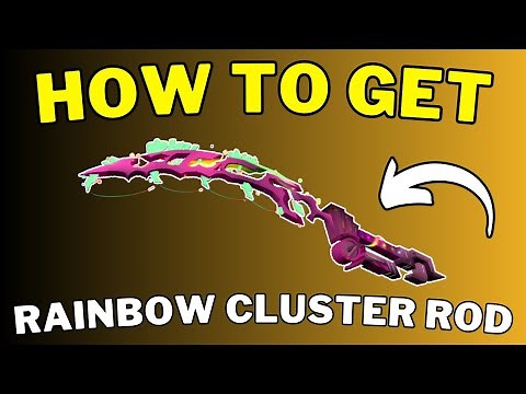 How To Get Rainbow Cluster Rod in Fisch | Rainbow Cluster Rod Location | Roblox