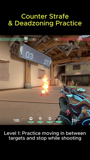 Master Counter Strafing and Deadzoning in Valorant