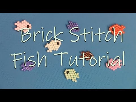 Beginner Friendly Brick Stitch Fish Tutorial