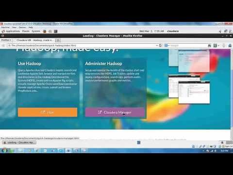 To launch cloudera manager