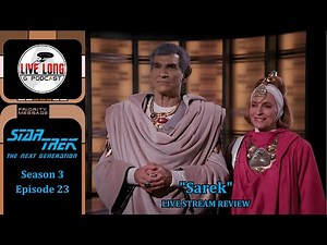 Star Trek: The Next Generation S3 E23 "Sarek" Review