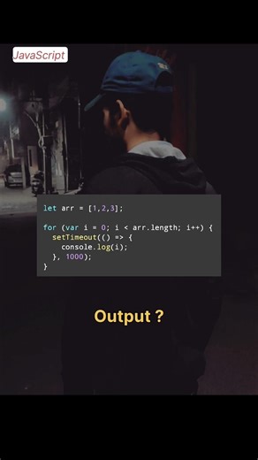 Guess the output ? #javascript #correctcoding #coding #trending