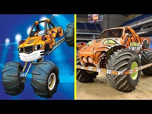 Blaze And The Monster Machines Characters In Real Life | All Characters 2017