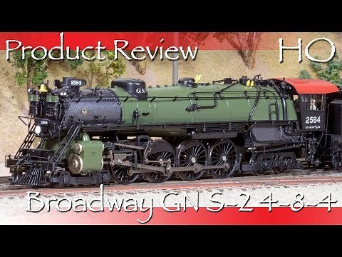 Product Review HO Broadway Limited GN S-2 4-8-4