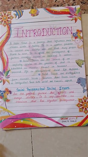 sst project file class 10 topic social issues