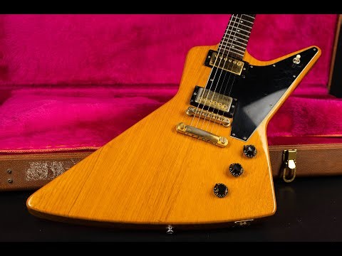 Rare 1983 Gibson Explorer Korina