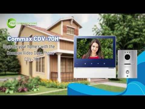 Commax CDV-70H – Smart Video Door Phone for Home Security | 7-Inch Display | Pak communications