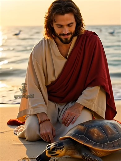 Sit With Jesus and the Wandering Turtle 🐢😊 This channel is centered on Jesus: His love, His presence, His promise, and the calm only He can bring. May every moment of stillness draw your heart closer to Him, who loved you first and gave Himself for you. He is coming soon, and one day we will all stand before Him, so let us stay ready and rest in His peace. 🙂✨ #jesus #jesuslovesyou #christiantiktok #christian #blessed #love #faith #aesthetic #bibleverse #motivation #inspiration