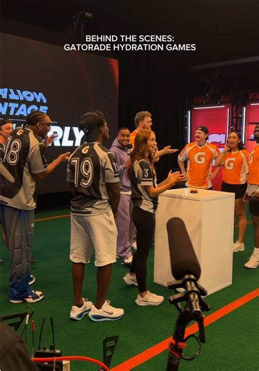 @Gatorade Hydration Games 💚🧡 no joke being dehydrated that’s for sure!! #teamcharly #gatoradepartner