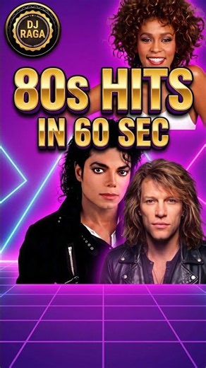 If you love the 80s, you need this mix 📼 #80sSongs #ThrowbackMusic #Viral