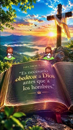 Obedece a Dios antes que al mundo | Hechos 5:29 ✝️📖