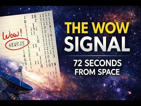 The Wow Signal: The Mysterious 72-Second Message From Space