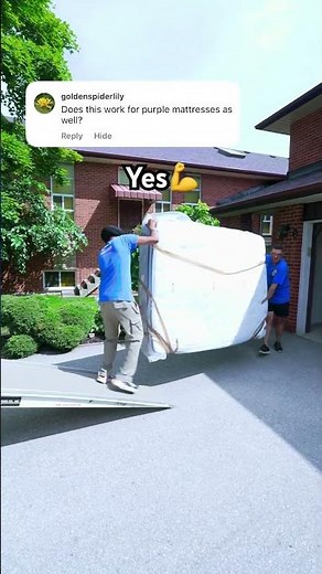 King Size Purple Mattress Moving | Let’s Get Moving #movingcompany