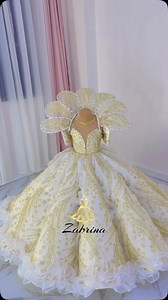 674 reactions · 73 shares | Radiate royalty in every step ✨ This White Gold Ball Gown with LED lights is the perfect blend of elegance and enchantment made for a true queen. Light up the night in Zabrina’s signature magic.  #ZabrinaGowns #QueenMoment #LEDGlowGown #RoyalElegance #zabrinagowns #wearzabrinagowns #kidsgowns #fypシ゚viralシ #reelsvideoシ #fypviralシ #madetoordergowns #themegowns #gowns #trendinggowns | Zabrina | Facebook