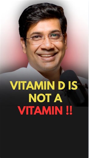 Senthil Kumar | Vitamin D functions more like a steroid hormone than a traditional vitamin, produced in the skin when exposed to sunlight and activated... | Instagram