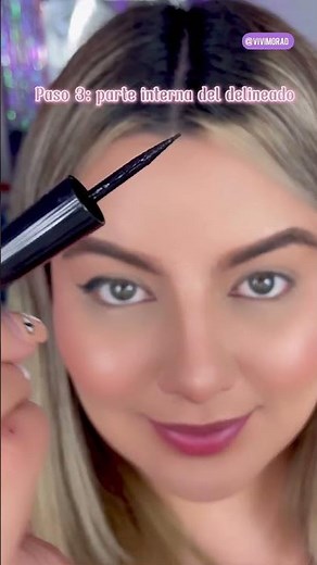 Eyeliner step by step 🤩