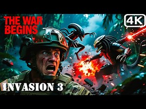 US Army vs. Predator & Alien Invasion 3 🔥 The Ultimate Sci-Fi Horror Showdown!