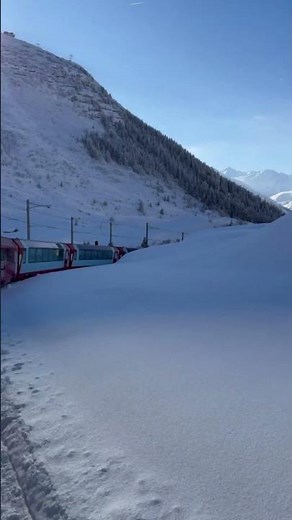 The Glacier Express In Switzerland!
