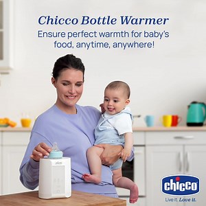37K views · 120 reactions | Meet your ultimate feeding buddy - Chicco bottle warmer. Whether on the road or at home, never compromise on warmth with Chicco’s bottle warmer. * Comes with a car plug cord * Warms up your baby’s food within 4 minutes * Preserves natural nutrients Let the warmth sink in - Grab your bottle warmer now only at https://www.chicco.in/ | Chicco | Facebook