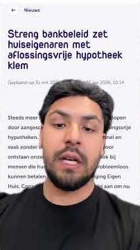 Aflossingsvrije hypotheek? Dit probleem wordt groter dan je denkt… Steeds meer huiseigenaren komen