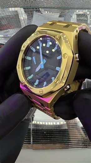 New Casio watch G-SHOCK 2100 And install 2 mods #gshock #luxury #casioak #ga2100mod #ga2100custom