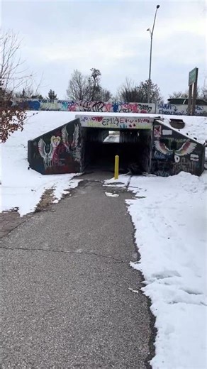 Walking in downtown Utica