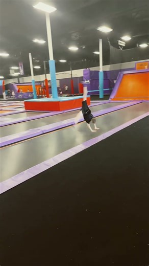 My First Round Off Back Hand Spring!