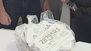 Fake temporary paper license plates cause concerns for Texas law enforcement