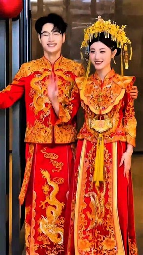 Stunning New Chinese Style Wedding Dress | Elegant Royal Bridal Look 👰✨