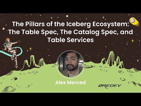 Alex Merced - The Pillars of the Iceberg Ecosystem: The Table Spec, The Catalog Spec & Table Service