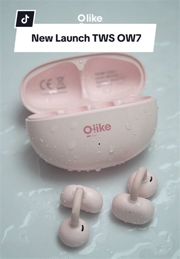 New Launch Open Ear Earbuds OW7✨💕 #aksesoris #olike #olikeindonesia #twsbluetooth #openear #pink #twsmurah