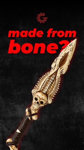 This Knife Was Made From HUMAN BONES?!