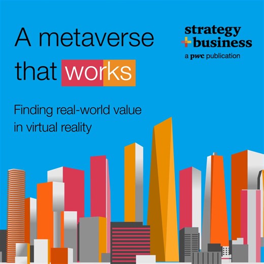 More engaging, more immersive, more powerful—virtual environments are evolving fast, creating unprecedented opportunities for businesses. Explore our latest issue of strategy business now for insights on how companies should embrace the metaverse. https://sb.stratbz.to/d672 | strategy business magazine