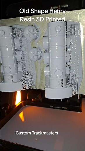 Custom Old Shape Henry Resin 3D Printed Custom Thomas Trackmaster