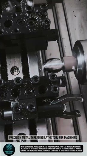 Precision Metal Threading Lathe Tool for Machining #tools