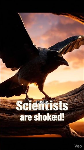 This Bird Remembers Human Faces 😱#SmartBirds #AnimalIntelligence #MindBlowingFacts #NatureFacts