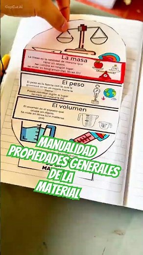 Propiedades generales de la materia #educación #educacióninfantil #cienciasnaturales #reels #life