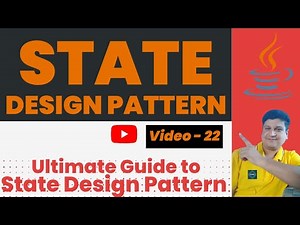 State Design Pattern Tutorial with Java Code Example for Beginners