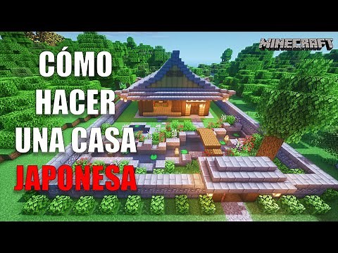 Minecraft: Cómo hacer una casa JAPONESA | TUTORIAL