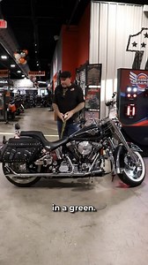 The 1995 Softail Heritage Nostalgia, the bike that would eventually become the Deluxe! #onlyatberts | Bert's Black Widow Harley-Davidson