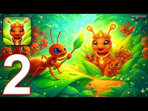 Ant City Idle - Gameplay Walkthrough Part 2 - Protect Your Ant Queen (iOS, Android)