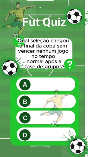 FutQuiz. Teste seus conhecimentos sobre Copa do Mundo Fifa.