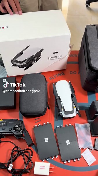 💥Unboxing DJI Mavic Air បងប្រុសមកដល់ទីតាំងផ្ទាល់ ចាប់ផ្តើមបើកប្រើប្រាស់ហោះហើរ ដ្រូនគឺថ្មី 100% ✅💯🔥 _ លេខទូរស័ព្ទ 016795922 (តេលេក្រាម ) / 0717858886 ✅ • Group Telegram : https://t.me/cambodiadronegps #drone#ដ្រូន#djimavicair#djimini4k#cambodiadronegps