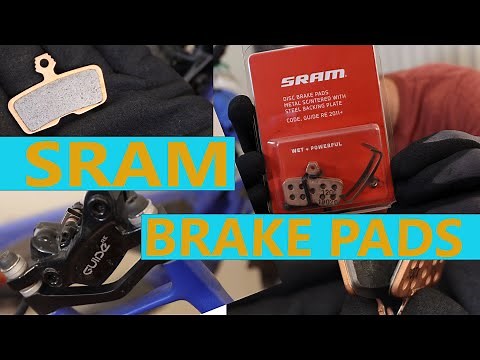 How to change SRAM Guide RE Brake Pads Mountain Bike Brake Pads Hydraulic Disk Brakes