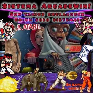 EL MEJOR SISTEMA EMULADOR DE CONSOLAS RETRO PARA WINDOWS 7, 8, 10, 11 CON BAJOS RECURSOS! #arcade