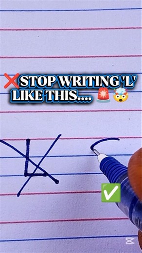 Satisfying Cursive Letter L | How write calligraphy letter L | #shorts #scribble #abcd #letterl #art